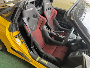 HONDA�@S660�@3BA-JW5�i2015�N�j�@�Ɂ@RECARO�i���J���j�@RS-G�@GK�@BK/RED�@�V�[�g�q�[�^�[�t���@����