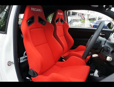 RECARO�i���J���V�[�g�j�@�A�o���g500��RECARO�i���J���j�@SR-7 KK100 RED�@�~2�r�@����