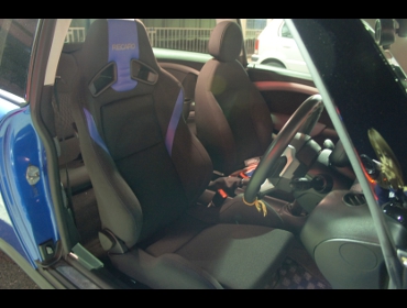 RECARO�i���J���V�[�g�j�@BMW�@MINI�@CLUBMAN�@COOPER S�@R55��RECARO�i���J���j�@SR-7 Lassic BL/BL�@����