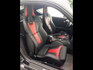 RECARO�i���J���V�[�g�j�@Porsche�i�|���V�F�j�@�P�C�}����RECARO�i���J���j�@�X�|�[�c�X�^�[���~�e�b�h�G�f�B�V�����@BK/RED�@�~2�r�@����