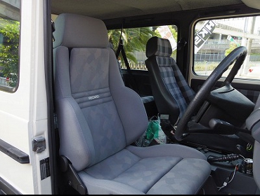 RECARO�i���J���V�[�g�j�@BENZ�i�����Z�f�X�x���c�j�@�Q�����f�o�[�Q���@230GE�@W460�Ƀ��J���@�I���\�y�hAN220HV�@�O���C�@����