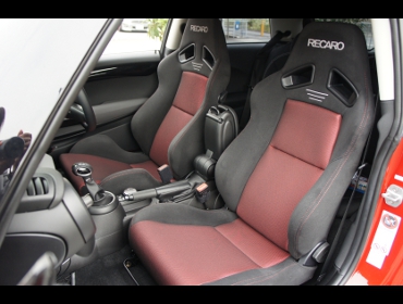 RECARO�i���J���V�[�g�j�@BMW�@MINI�@�~�j�N�[�p�[S�@F56�Ƀ��J���@SR-7�@GK100�@BK/RED�@���@SR-7F GK100�@BK/RED�@����
