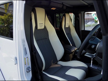 RECARO�i���J���V�[�g�j�@Jeep�@�����O���[�@JK36L�Ƀ��J���@LX-F IL110H�@���@�~2�r�@����