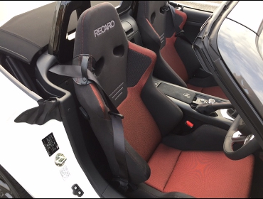 RECARO�i���J���V�[�g�j�@�A�o���g�iABARTH�j�@124�X�p�C�_�[�Ƀ��J���@SR-6�@GK100S�@BK/RED�@�~2�r�@�V�[�g�o�b�N�o�[�X�s�[�J�[�J�o�[�@�s�A�m�u���b�N�@���@�W���X�s�[�J�[�@����