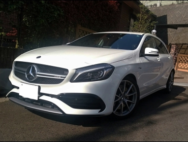 Mercedes Benz�@AMG�@A45�@4�}�`�b�N�@���[�V���O�G�f�B�V������RECARO�i���J���j�V�[�g����