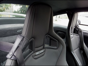 RECARO�i���J���V�[�g�j�@�|���V�F�iPORSCHE�j�@996�@GT3�Ƀ��J���@�X�|�[�c�X�^�[LL100H���U�[SE�@BK���U�[�iBK/SIL���C���j�@�~2�r�@����