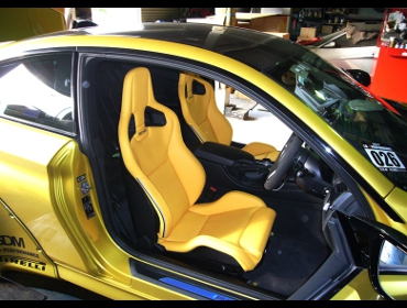 RECARO�i���J���V�[�g�j�@BMW�@M4�Ƀ��J���@�X�|�[�c�X�^�[LL100H���U�[SE�@����J���[YELLOW�@�~2�r�@����