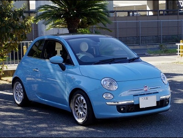 FIAT�@�t�B�A�b�g500��RECARO�i���J���j�V�[�g����