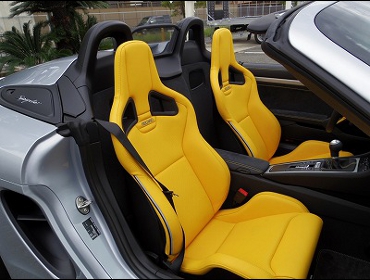RECARO�i���J���V�[�g�j�@PORSCHE�i�|���V�F�j�@�{�N�X�^�[�@�X�p�C�_981�@981DBX�@�Ɂ@���J���@�X�|�[�c�X�^�[LL100H���U�[SE�@����J���[���F�@�~2�r�@����