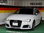 Audi@RS3@‚É@RECAROiƒŒƒJƒj@SR-7@Lassic@ƒV[ƒgƒq[ƒ^[•t‚«@BK@‘•’…