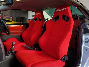 Peugeot�i�v�W���[�j�@207cc�@�Ɂ@RECARO�i���J���j�@SR-7�@KK100�@RED�@�V�[�g�q�[�^�[�t���@���@SR-7F�@KK100�@RED�@�V�[�g�q�[�^�[�t���@����