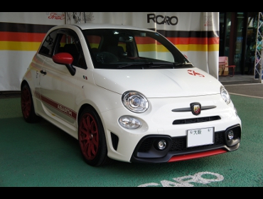 ABARTH�@�A�o���g595�@�Ɂ@RECARO�i���J���j�I���\�y�hAN220HV�@BK�@�~2�r�@����
