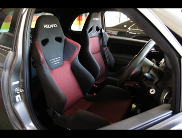 ABARTH�@�A�o���g595�@�Ɂ@RECARO�i���J���j�@SR-6�@GK100S�@BK/RED�@�V�[�g�q�[�^�[�t���@���@SR-7�@GK100�@BK/RED�@����
