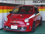 ABARTH@595@ƒc[ƒŠƒYƒ‚@‚É@RECAROiƒŒƒJƒj@SR-6@KK100S@RED@~2‹r@‘•’…