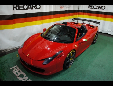 �t�F���[���@458�C�^���A�@ZFF68NHJ�i2013�N�j�@�Ɂ@RECARO�i���J���j�@PRO�@RACER�@RMS�@2700G�@����