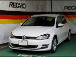 VW�@�S���t7�i2015�N�j�@�Ɂ@RECARO�i���J���j�@SR-7�@KK100�@BK�@����