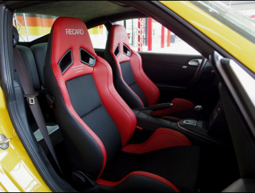 PORSCHE�i�|���V�F�j 997�^�[�{�i2007�N�j�@�Ɂ@RECARO�i���J���j�@SR-7�@Lassic�@RED�@�~���E�@����