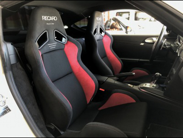 PORSCHE�@�P�C�}��987�i2011�N�j�@�Ɂ@RECARO�i���J���j�@SR-7�@����@�A�h�o���X�G�f�B�V�����@RED�@�~���E�@����