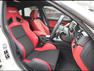 BMW�@F36�@420�i2016�N�j�@�Ɂ@RECARO�i�i���J���j�@SR-7�@Lassic�@RED�@�V�[�g�q�[�^�[�t���@����