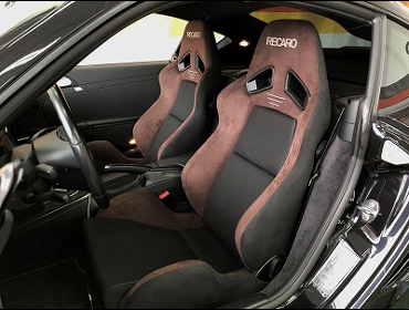 �|���V�F�@�P�C�}��S�@987�i2008�N�j�@�Ɂ@RECARO�i���J���j�@SR-7�@GU100H�@�u���E���@�V�[�g�q�[�^�[�t���@�~���E�@����