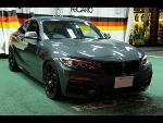 BMW@M235i@F22i2014”Nj@‚É@RECAROiƒŒƒJƒj@SR-7@GU100@BK@‘•’…