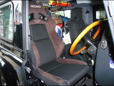 �����h���[�o�[�@�f�B�t�F���_�[�@90�@LD20�@�Ɂ@RECARO�i���J���j�@SR-7F�@GU100H�@�u���E���@����