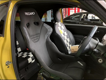 �t�B�A�b�g�@500�X�|�[�c�v���X�@ABA31209�i2012�N�j�@�Ɂ@RECARO�i���J���j�@RS-GS�@BK�@����