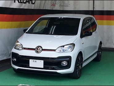 VW�@UP�@GTi�i2019�N�j�@�Ɂ@RECARO�i���J���j�@SR-7�@KK100�@BK�@����