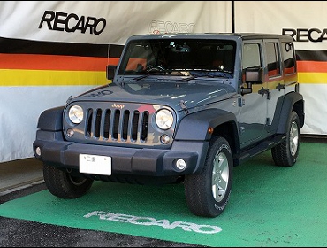 JEEP�@�����O���[�@JK36L�@�Ɂ@RECARO�i���J���j�@�G���S���hD�@BK�@�V�[�g�q�[�^�[�t���@����