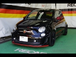 ABARTH@500i2011”Nj@‚É@RECAROiƒŒƒJƒj@SR-7F@KK100@BK@‘•’…