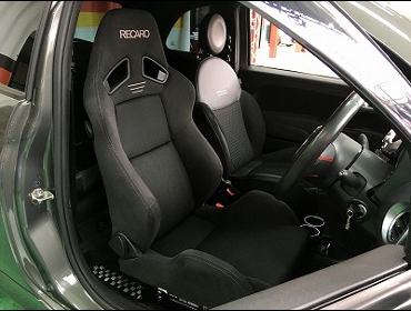 FIAT�@�Ɂ@RECARO�i���J���j�@SR-7�@GK�@BK/BK�@����