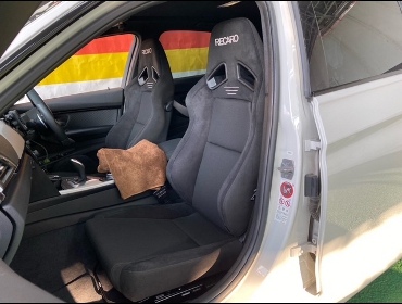 BMW�@320i�@M�X�|�[�c�@�Ɂ@RECARO�i���J���j�@SR-7�@GU100H�@BK�@�V�[�g�q�[�^�[�t���@���@R-7F�@GU100H�@BK�@�V�[�g�q�[�^�[�t���@����