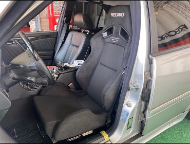 �����Z�f�X�x���c�@AMG C36�@W202�i1997�N�j�@�Ɂ@RECARO�i���J���j�@SR-7�@GU100�@BK�@����
