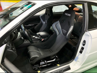 BMW�@�N�[�y�@E46�@M3�i2001�N�j�@�Ɂ@RECARO�i���J���j�@TS-G�@GK�@BK/SIL�@�V�[�g�q�[�^�[�t���@���@SR-6�@GK100S�@BK/SIL�@�V�[�g�q�[�^�[�t���@����