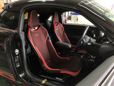 BMW�@MINI�@�~�j�N�[�؁@R58(2012�N�j�@�Ɂ@RECARO�i���J���j�@RCS�@BK�V�F��/RED���b�V���@�~���E�@����