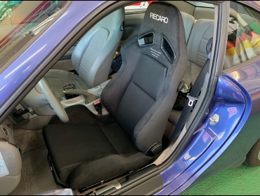 �|���V�F�@911�@996�i2000�N�j�@�Ɂ@RECARO�i���J���j�@SR-7�@GU100�@BK�@����