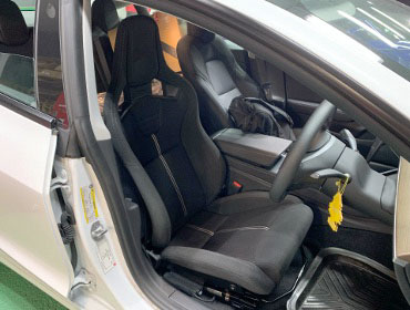 �e�X���@model3�@3L23�i2021�N�j�@�Ɂ@RECARO�i���J���j�@�N���X�X�|�[�c�X�^�[GK100H�@BK�@����