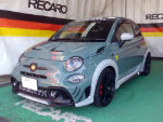 ABARTH@ƒAƒoƒ‹ƒg695ƒZƒbƒ^ƒ“ƒ^ƒAƒjƒ”ƒFƒ‹ƒT[ƒŠƒI@ABA-31214Ti2020”Nj@‚É@RECAROiƒŒƒJƒj@SR-7@KK100@BK@‘•’…