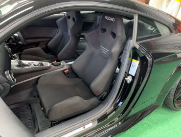 AUDI�@TT�@8S�i2016�N�j�@�Ɂ@RECARO�i���J���j�@SR-6�@GK100S�@BK/BK�@�~�@���E�@����