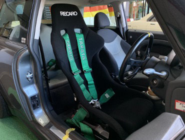 BMW�@MINI�@Cooper S�@R53�i2002�N�j�@�Ɂ@RECARO�i���J���j�@RS-GE�@����