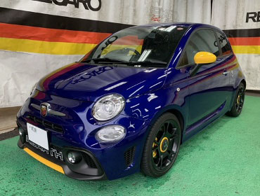 ABARTH�@�A�o���g595�i2020�N�j�@�Ɂ@RECARO�i���J���j�@SR-7F�@GK100�@BK/BK�@�V�[�g�q�[�^�[�t���@����