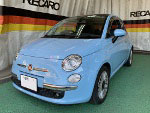 �t�B�A�b�g�@FIAT500�@ABA-31209�i2013�N�j�@�Ɂ@RECARO�i���J���j�@�G���S���hMV�@BK�@����