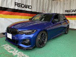 BMW@330i@MƒXƒ|[ƒc@G20i2020”Nj@‚É@RECAROiƒŒƒJƒj@SR-7@GU100H@BK@ƒV[ƒgƒq[ƒ^[•t‚«@‘•’…