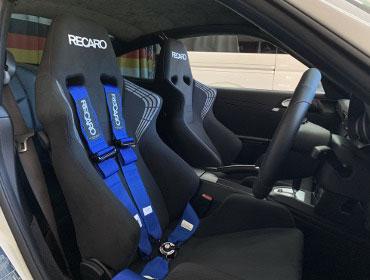 �|���V�F�@997�J�����i2007�N�j�@�Ɂ@RECARO�i���J���j�@SR-6�@KK100S�@BK�@�~���E�@����