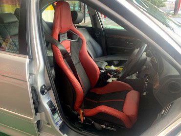 BMW�@E39�@�Ɂ@RECARO�i���J���j�@�X�|�[�c�X�^�[CL210H�@RED�@����