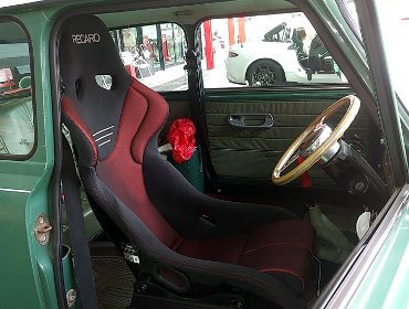 ���[�o�[�@�~�j�N�[�p�[�@E-XN12A�i1996�N�j�@�Ɂ@RECARO�i���J���j�@TS-G GK�@BK/RED�@����