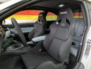 BMW�@M3�@E92�@6MT�i2009�N�j�@�Ɂ@RECARO�i���J���j�@SR-7�@GU100H�@BK�@�V�[�g�q�[�^�[�t���@�~���E�@����