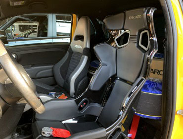 �A�o���g595�@�Ɂ@RECARO�i���J���j�@PRO RACER�@RMS�@2700G�@����