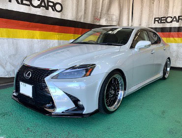 ���N�T�XIS250�@GSE20�i2009�N�j�@�Ɂ@RECARO�i���J���j�@�X�|�[�c�X�^�[GK100H�@BK�@����