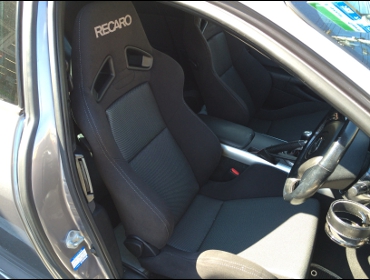 RECARO�i���J���V�[�g�j�@MAZDA�@RX-8�@SE3P�Ƀ��J���@SR-7 SK100�@BK/SIL�@���@SR-7F SK100�@BK/SIL�@����
